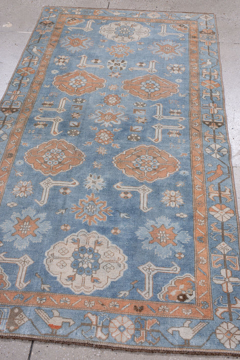 Antique Oushak Area Rug (3' x 6')